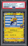 2018 Pokemon Center Yokohama's Pikachu Japanese SM Promo #283 PSA 10 GEM MINT