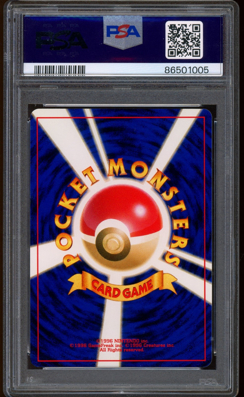2001 Pokemon Dark Gengar Neo Destiny Japanese 4 Holo #94 PSA 10 GEM MINT