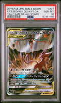 2019 Pokemon Espeon Deoxys Tag Team GX All Stars Japanese Sun Moon #177 PSA 10